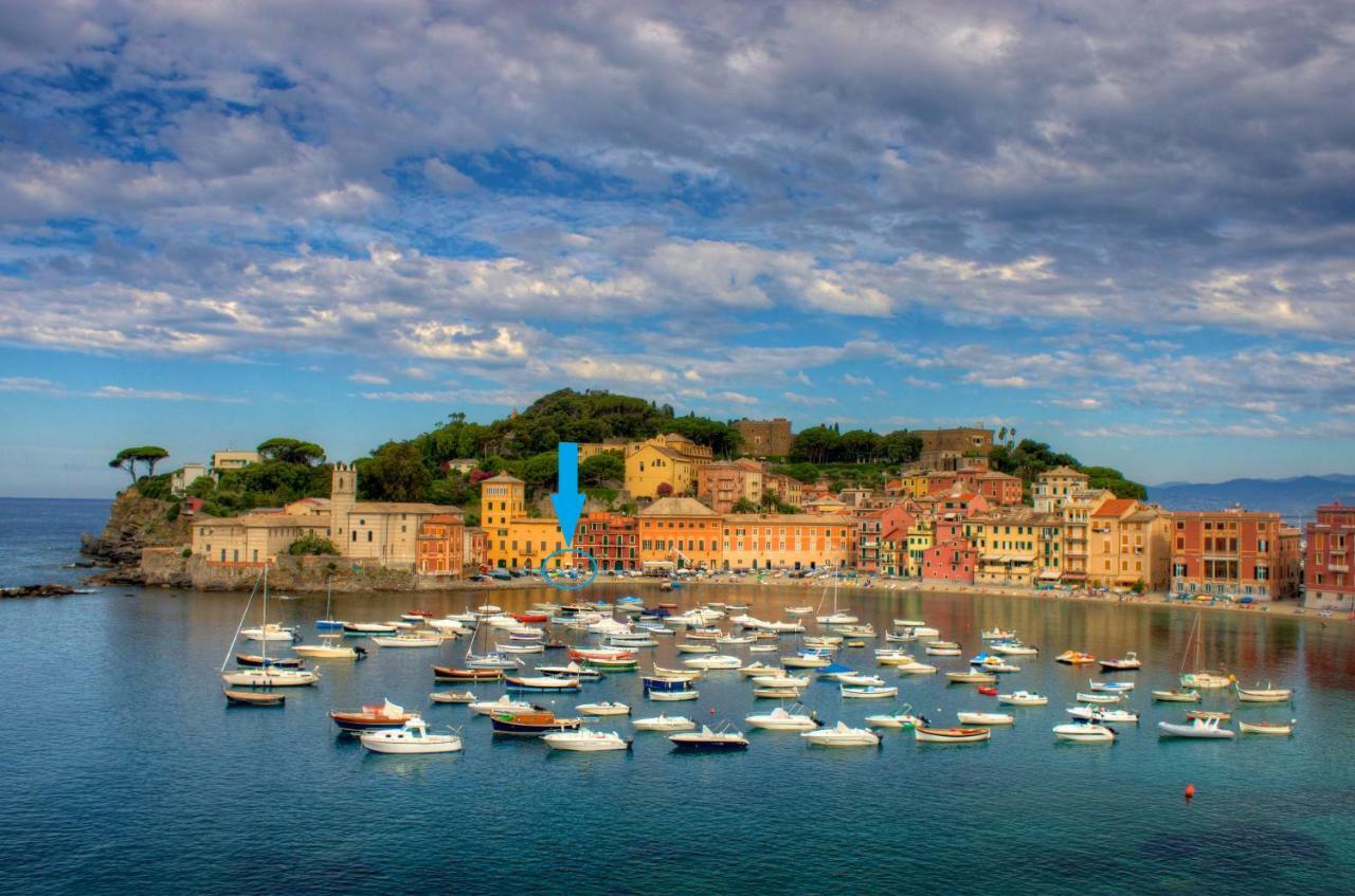 Casetta Sulla Baia Del Silenzio Sestri Levante Buitenkant foto
